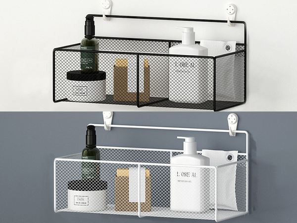 Piekaramais grozs metāla organizators piekaramais plaukts virtuves piekaramais plaukts