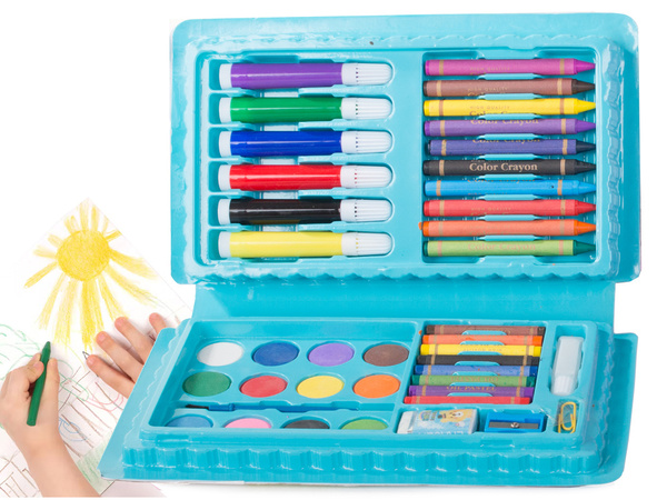 Set de artist pentru pictură în cutie 42 buc