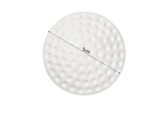 Door handle bumper self-adhesive to walls