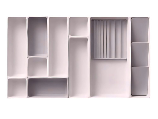 Grosser kosmetik-organizer modularer schubladeneinsatz 12 artikel