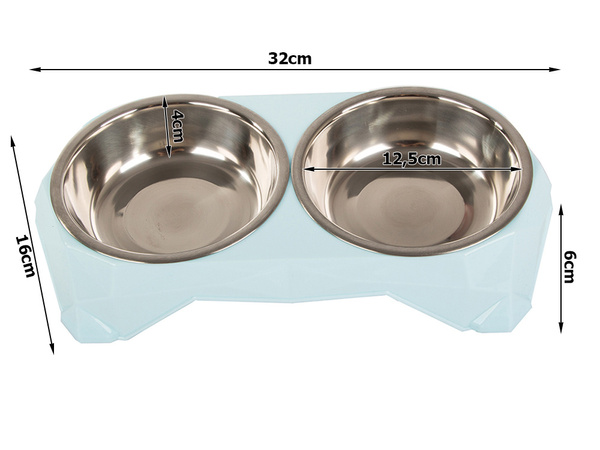 Metál dual dog box 350ml x 2