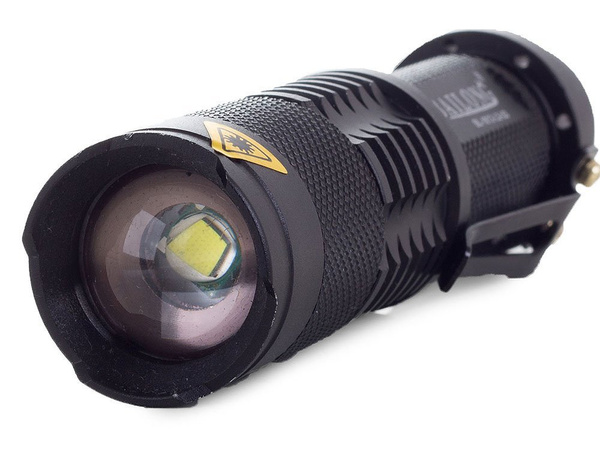 Bailong linterna táctica led cree zoom xm-l3-u3