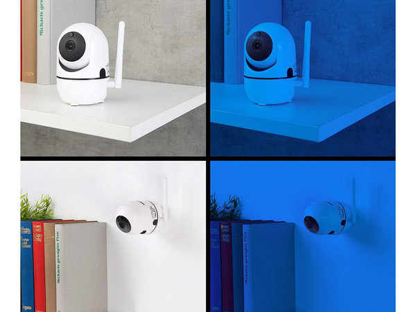 Camara ip wifi nanny electronica giratoria hd audio home indoor