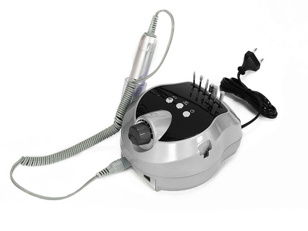 Manichiură pedichiură freză pentru unghii 80w profesională puternică + 6 bits de freză