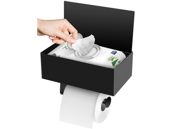 Držák toaletního papíru v podkroví police na wc v podkroví z oceli