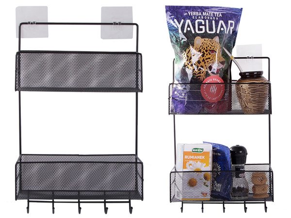 Metallorganisator hängeregal küchenregal badaufhänger