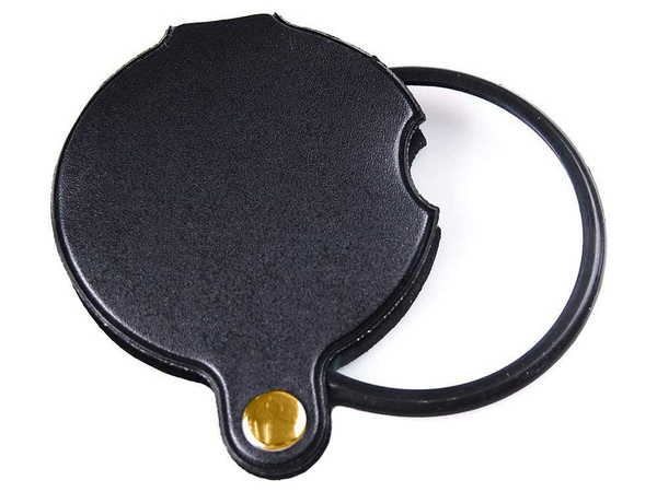 Loupe de poche pliante petit boîtier mini
