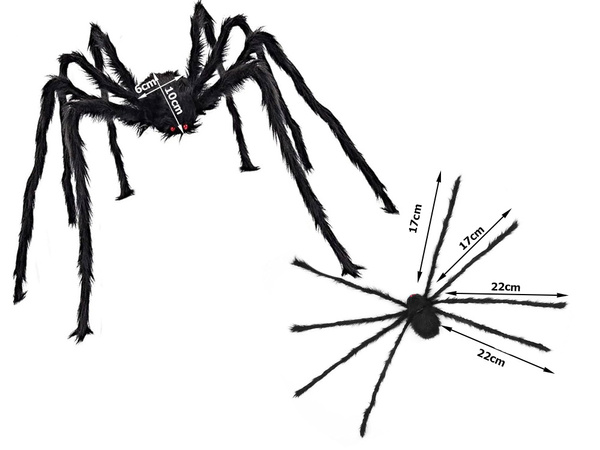 Halloween ämblik hiiglaslik tarantula kaunistus