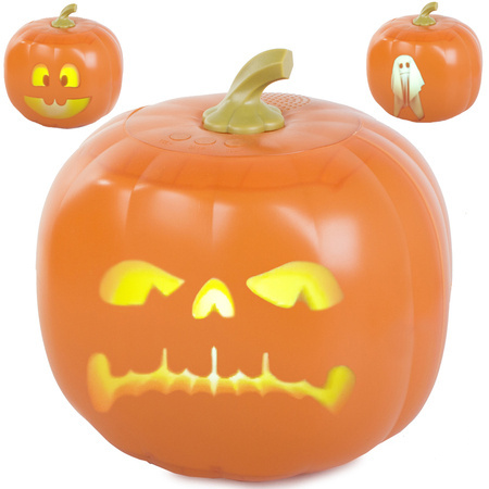 Tök animációs projektor halloween éjszakai fény