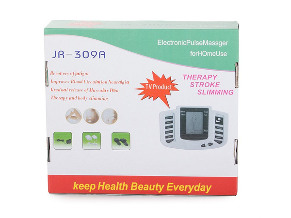 Electroestimulador músculo ems tens taps