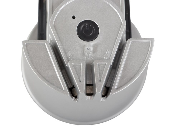 Elektrinis peilių ir virtuvinių žirklių galandiklis su siurbtuku, įkraunamas