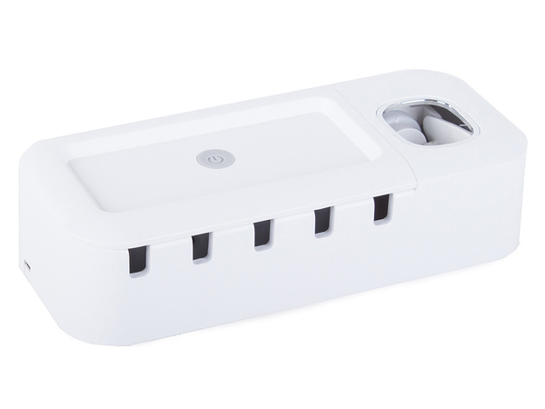 Cepillo de dientes organizador dispensador esterilizador uv