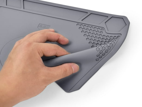 Silikona pakalpojumu izmantojoša matu organizētājs velga pad 35cm x 25cm