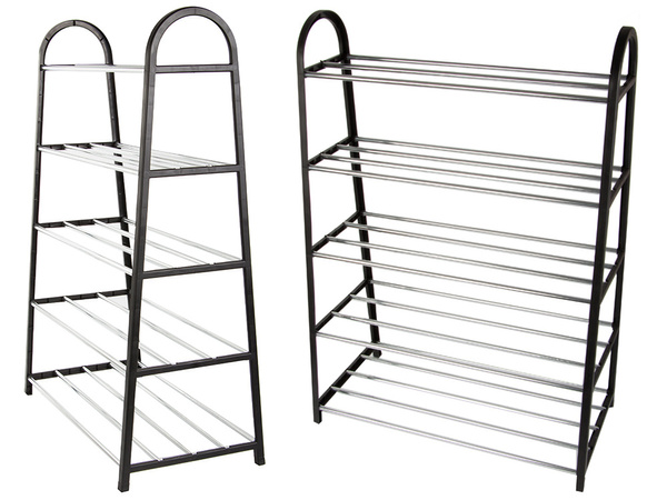 Organizator čevljev za čevlje v skladišču kabineta stojalo 5 ravni veliko