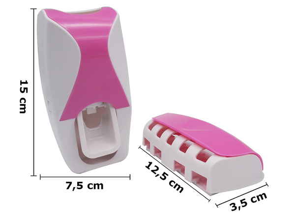 Toothpaste dispenser non-contact handle
