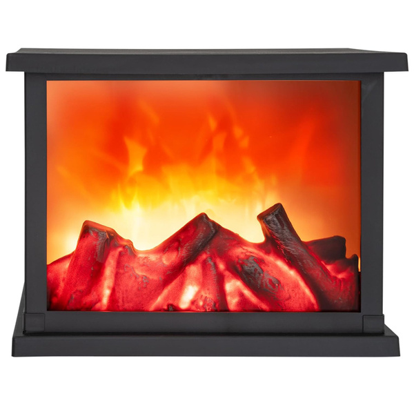 Șemineu condus lanternă cu foc în mișcare lampă flacără