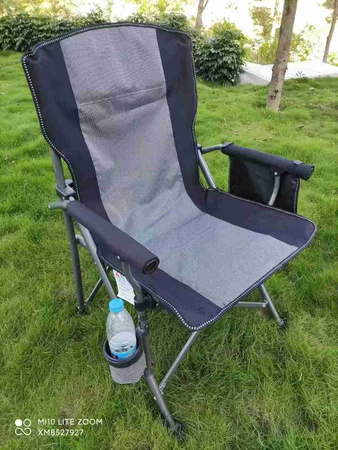 СЕРЫЙ СТУЛ С РУЧКОЙ (4)