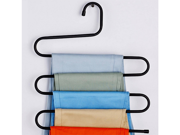 Hosenbügel für garderobe 5 paar fest