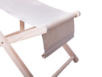 Tumbona de madera sillas de playa jardín plegable cojín silla de playa