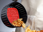 Air fryer's coast coupon, silikons 21 cm kvadrātveida
