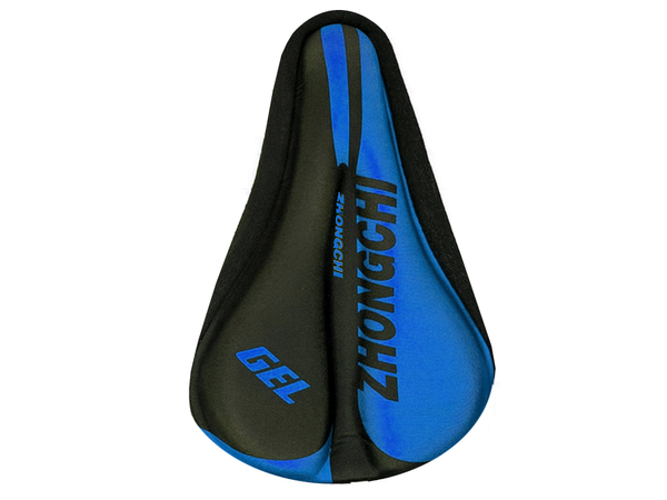 Smūgius amortizuojantis gelinis dviračių balnelio padėkliukas 3d dangtelis profiliuotas