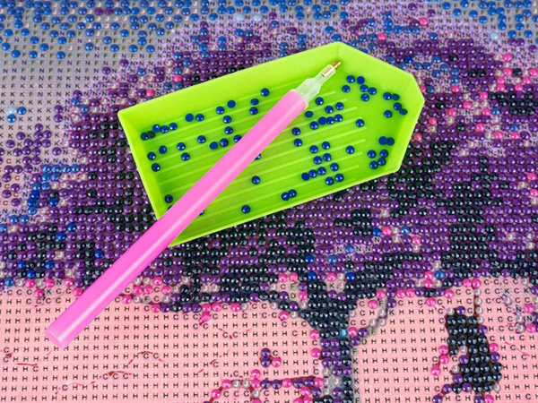 Broderie en diamant set de ballerines peinture en diamant