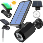 Solar lamp 8 led driven garden dusk sensor movement for the garden
