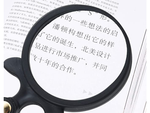 Folding magnifying glass pocket mini case lanyard