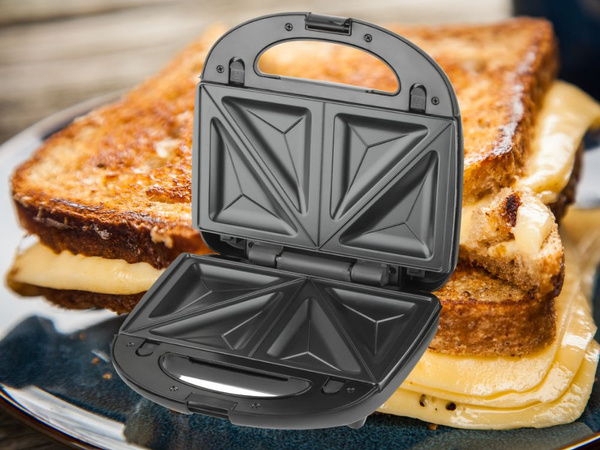 3v1 opékač toaster vaflovačka donuty výměnné desky 850 w nepřilepující