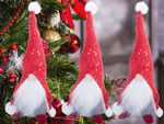 Christmas gnome christmas gnome under christmas tree