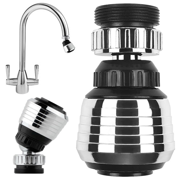 Aerator faucet tap extension movable 360