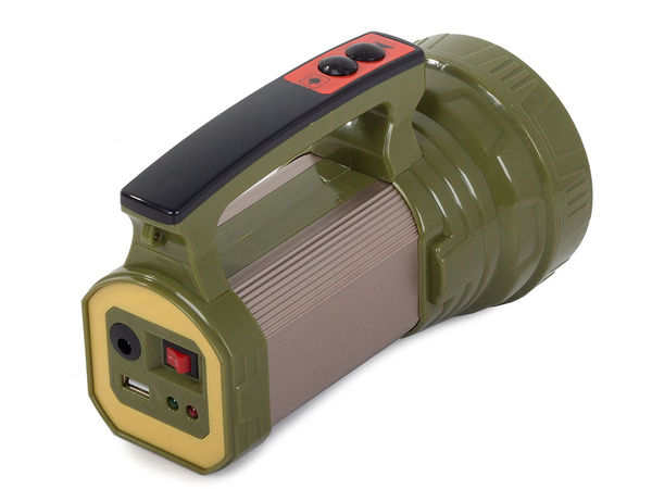 Searchlight power bank solární led xm-l l2 cob