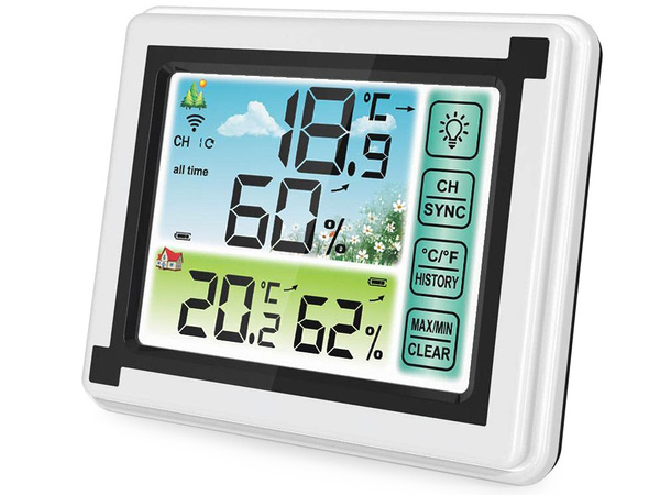 Wireless weather station hygrometer