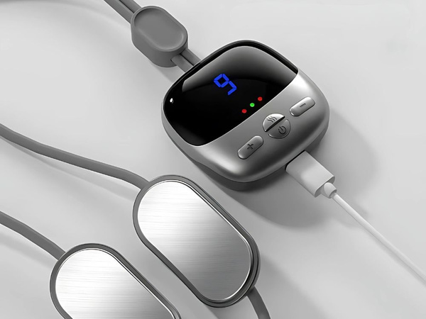 Electroestimulador masajeador de cuello pequeño calentamiento 9 niveles de potencia