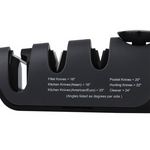 Точилка для ножей кухонные ножницы заточка нескользящая регулировка