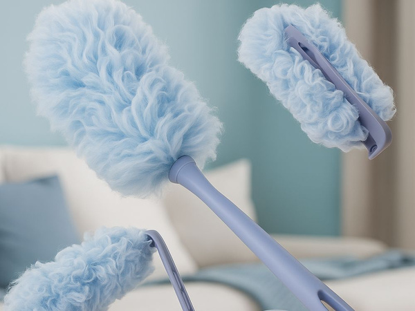 Krtača iz mikrovlokna za prah, umazanijo in pajčevine, 35 cm