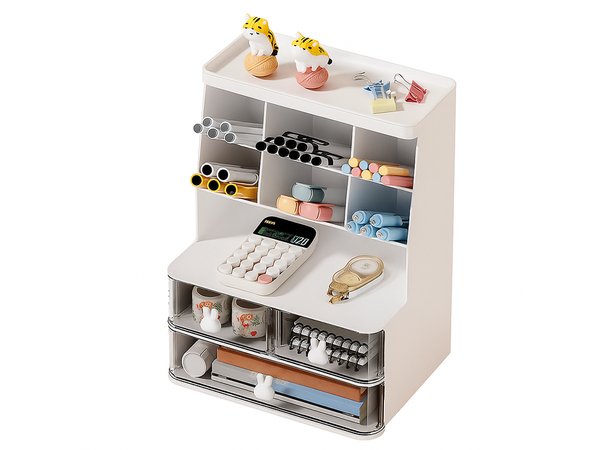 Organizator de cabinet organizator de birou rafturi pentru cosmetice articole mici sertare