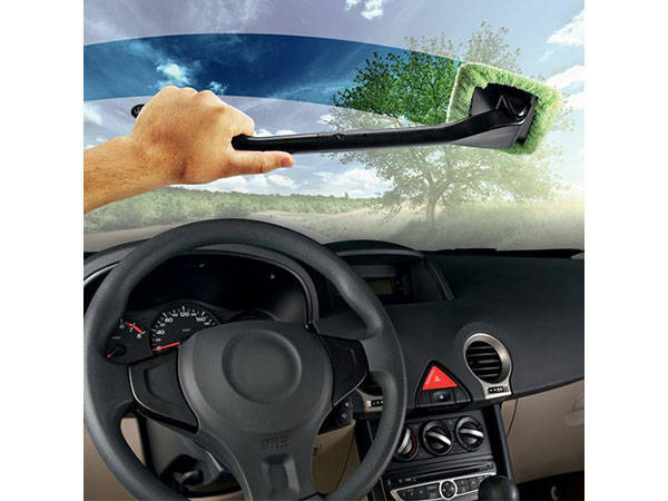 Perie universală pentru ferestre microfibră lungă