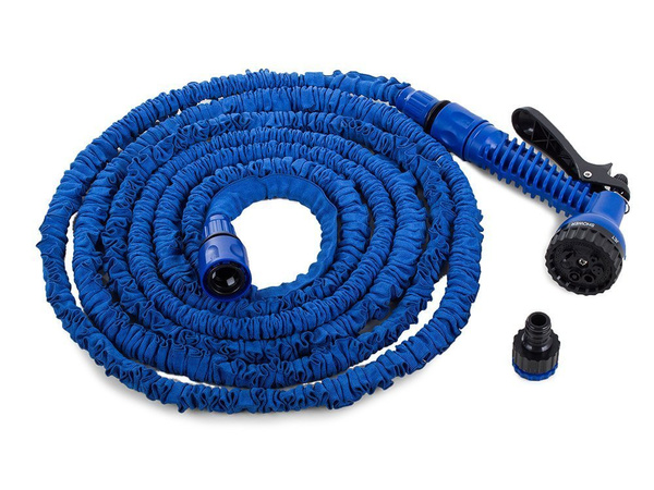 Tuyau de jardin 15m rallonge pistolet durable