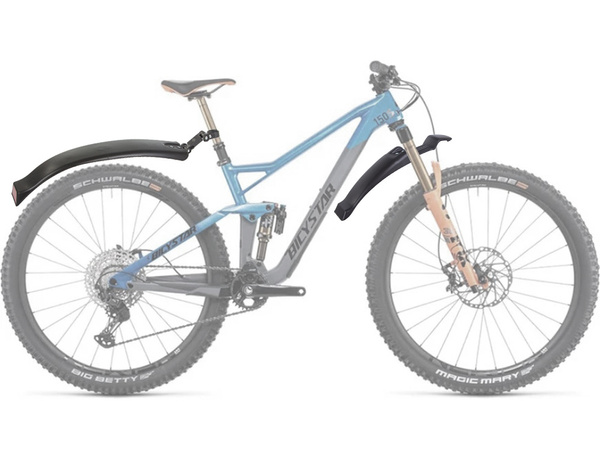 Велосипед брызговики передние задние набор mtb брызговики 2 шт 24-29 дюймов