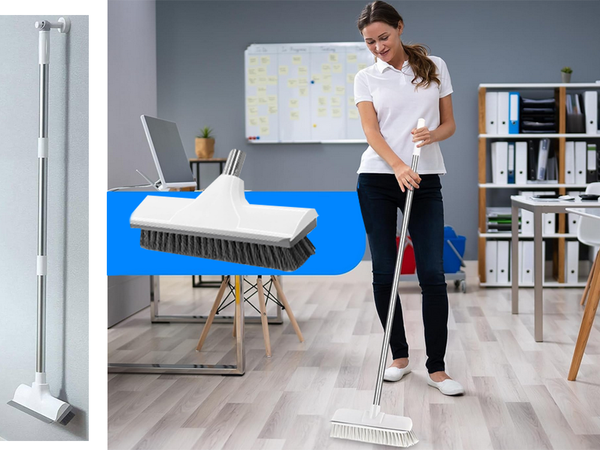 Grindų šveitimo šepetys vandens šepečis grindų valymui 2in1