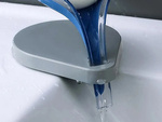 Soap leaf bath soap dish drain