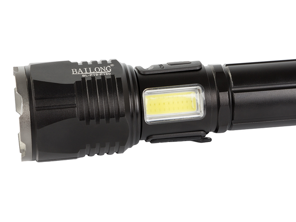 Тактический фонарь bailong cree cob led xhp160 power