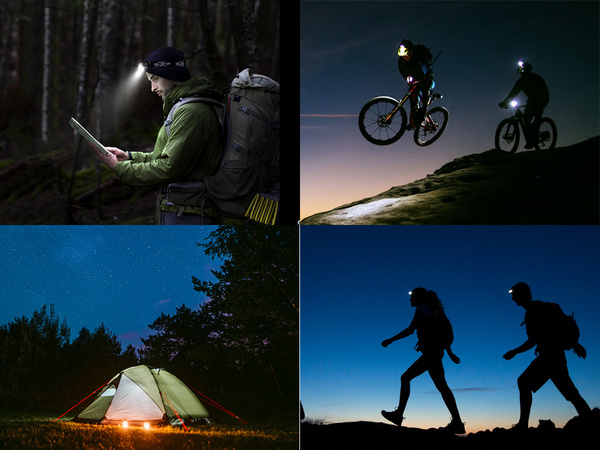 Led headlamp headlamp 2x cob