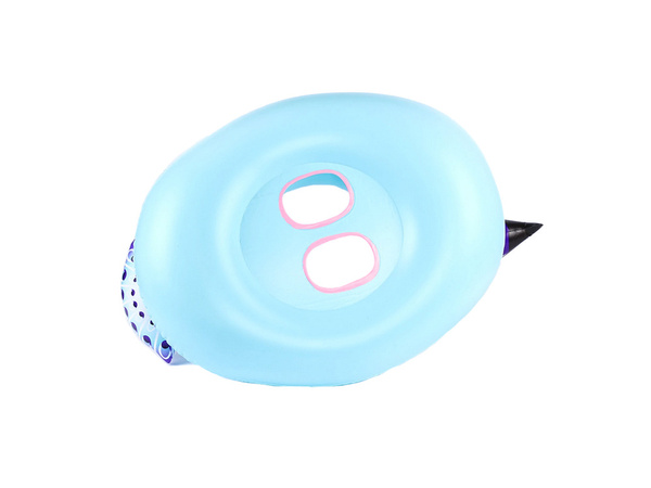 Pequeña rueda de pavo real inflable para la natación del bebé en el agua de la piscina 60cm