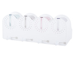 Vasos organizadores para cepillos de dientes dispensador de pasta de dientes