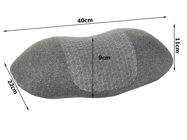 Oreiller orthopédique en mousse profilée pour le soutien de la nuque