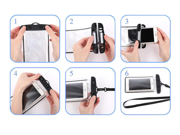 Vízálló tok telefon medence strand kajak tok telefonra