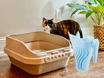 Cat litter box shovel large scoop