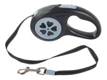 Smycz automatyczna dla psa taśma z blokadą mocna lekka zwijana 5m 15kg